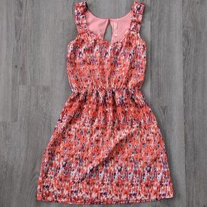 Francesca's Prevett Abstract Floral Sundress Sz S